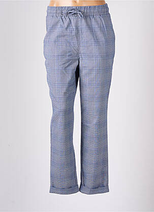 Pantalon droit stretch taille haute bleu CACHE CACHE femme