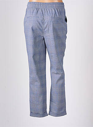 Pantalon droit stretch taille haute bleu CACHE CACHE femme