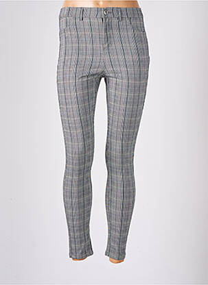Pantalon slim taille haute taille haute gris CACHE CACHE femme