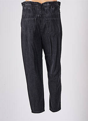 Jean coupe mom taille froncée taille haute noir CACHE CACHE femme