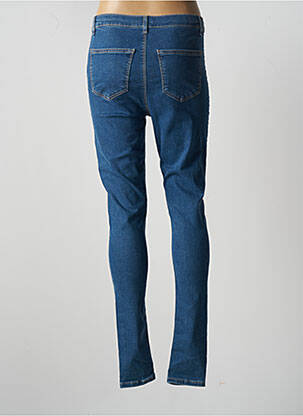 Pantalon slim taille haute taille haute bleu TOPSHOP femme