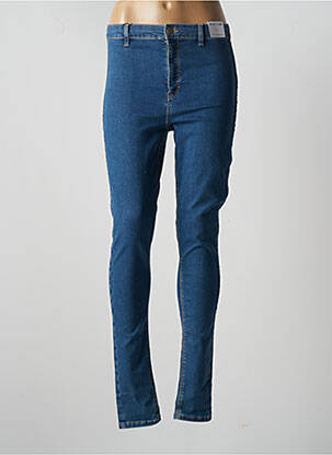 Pantalon slim bleu TOPSHOP pour femme