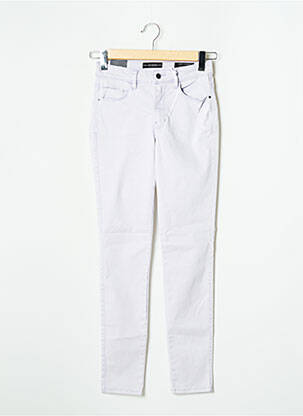 Pantalon slim skinny taille normale violet GUESS femme