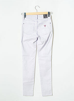 Pantalon slim stretch taille normale violet GUESS femme