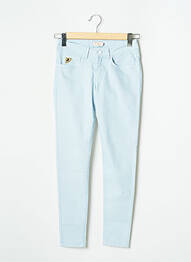 Pantalon slim skinny taille normale bleu LOIS femme