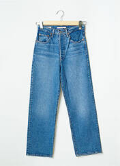 Jeans coupe droite bleu LEVIS pour femme seconde vue