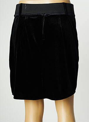 Jupe courte coupe droite noir CACHE CACHE femme