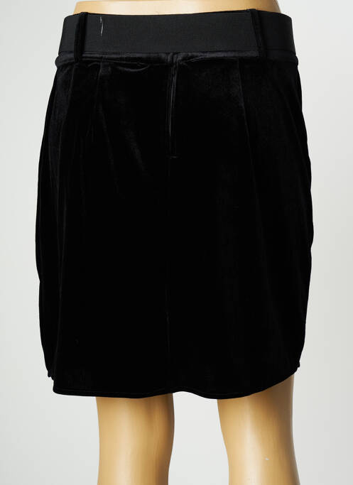 Jupe courte coupe droite noir CACHE CACHE femme