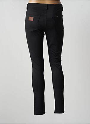 Pantalon slim taille basse taille basse noir LOIS femme