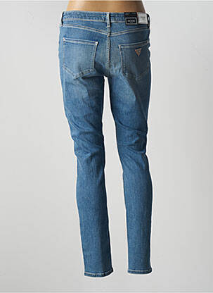 Jeans skinny taille haute taille haute bleu GUESS femme