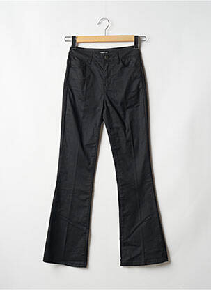 Pantalon flare stretch taille haute noir CACHE CACHE femme