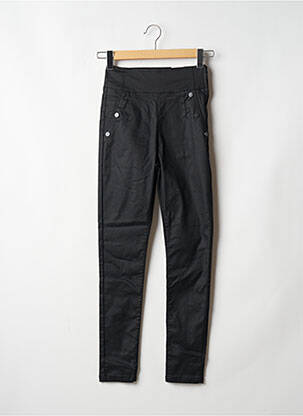 Pantalon slim taille haute taille haute noir CACHE CACHE femme
