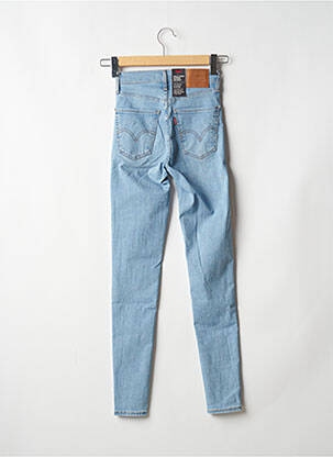 Jeans skinny push-up taille haute bleu LEVI'S femme