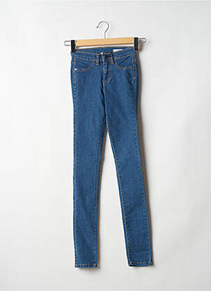 Jeans skinny taille haute taille haute bleu SPARKZ femme