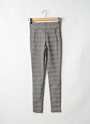 Jegging taille haute taille haute gris CACHE CACHE femme