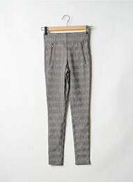 Jegging taille haute taille haute gris CACHE CACHE femme