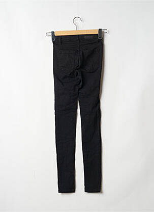 Jegging zippé bas des jambes taille normale noir SPARKZ femme