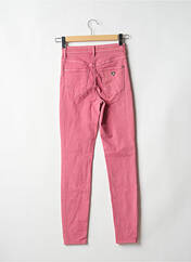 Jeans skinny rose GUESS pour femme seconde vue