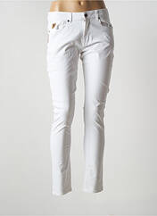 Pantalon slim blanc LOIS pour femme seconde vue