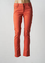 Pantalon slim orange LOIS pour femme seconde vue