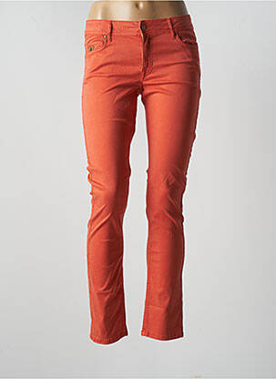 Pantalon slim orange LOIS pour femme