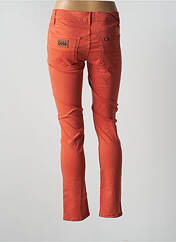 Pantalon slim orange LOIS pour femme seconde vue