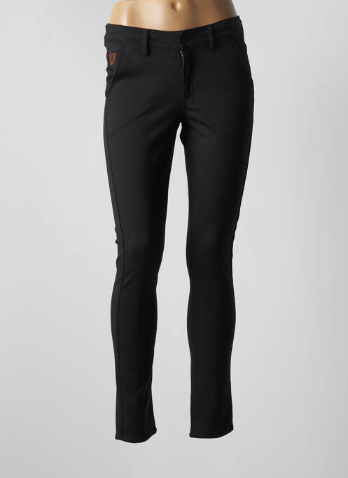 Pantalon slim noir LOIS pour femme