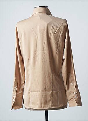 Chemisier coupe cintrée manches longues beige LEVI'S femme