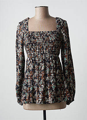 Blouse manches longues manches longues noir CACHE CACHE femme