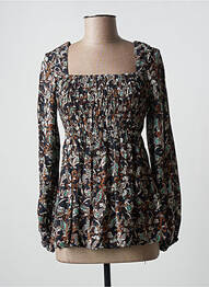 Blouse manches longues manches longues noir CACHE CACHE femme
