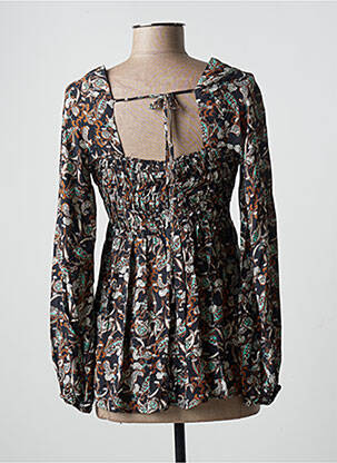 Blouse manches longues manches longues noir CACHE CACHE femme