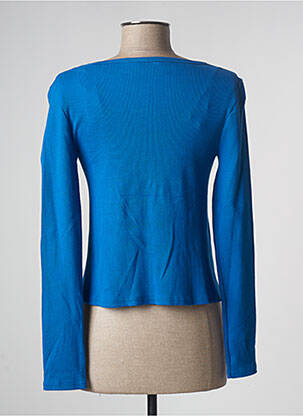 Gilet manches longues stretch bleu CACHE CACHE femme