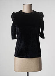 Top stretch manches 3/4 noir CACHE CACHE femme