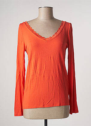 T-shirt orange CACHE CACHE pour femme