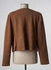 Veste chic marron MOKA'S pour femme seconde vue