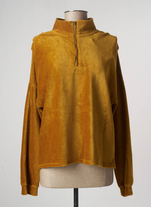 Sweat-shirt jaune BONOBO pour femme