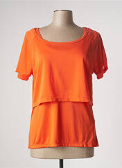 T-shirt orange SPORT BY STOOKER pour femme seconde vue