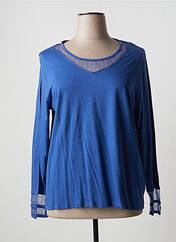 T-shirt bleu BLANCHEPORTE pour femme seconde vue