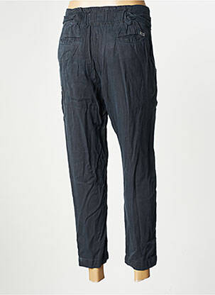 Pantalon 7/8 tissage popeline taille normale gris LOIS femme