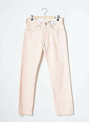 Jean coupe mom poches taille normale rose LEVIS femme