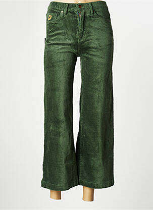 Pantalon 7/8 vert LOIS pour femme