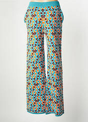 Pantalon large bleu LOIS pour femme seconde vue