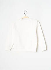Sweat-shirt blanc KAPPA pour fille seconde vue