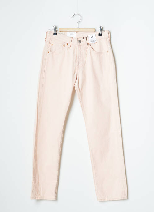 Jean coupe mom poches taille normale rose LEVIS femme