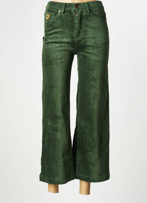Pantalon 7/8 vert LOIS pour femme