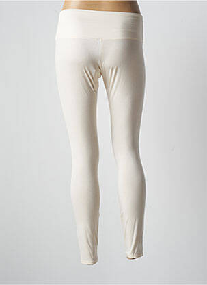 Legging tissage jersey taille normale beige ETAM femme