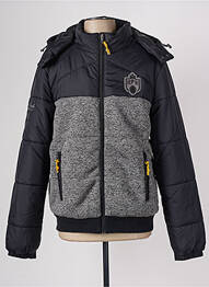 Doudoune manches longues a capuche noir RUCKFIELD homme