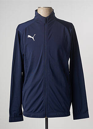 Veste casual poches bleu PUMA homme