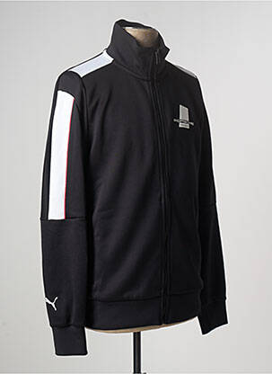 Veste casual resserrée sur le bas noir PUMA homme