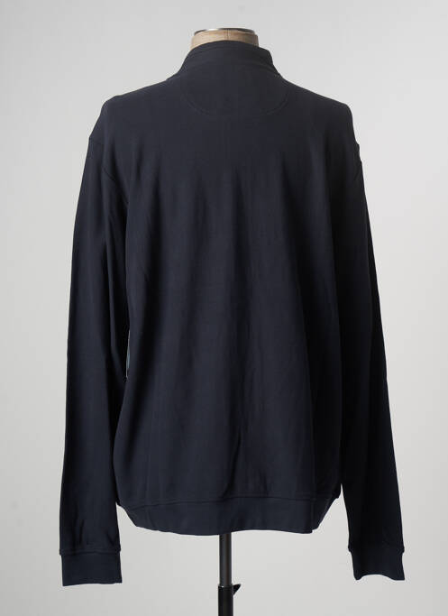 Gilet manches longues bleu STOOKER pour homme